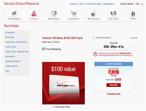 my verizon smart rewards gift cards|verizon rewards site.